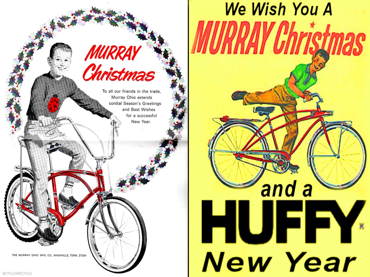 Hijacking the slogan from a bicycle company advert from decades prior:

A Very Murray Christmas is a 2015 American Christmas musical comedy film directed by Sofia Coppola and co-written by Bill Murray, Mitch Glazer, and Coppola.

Perhaps Mr. Bill had a Murray #bicycle as a child.