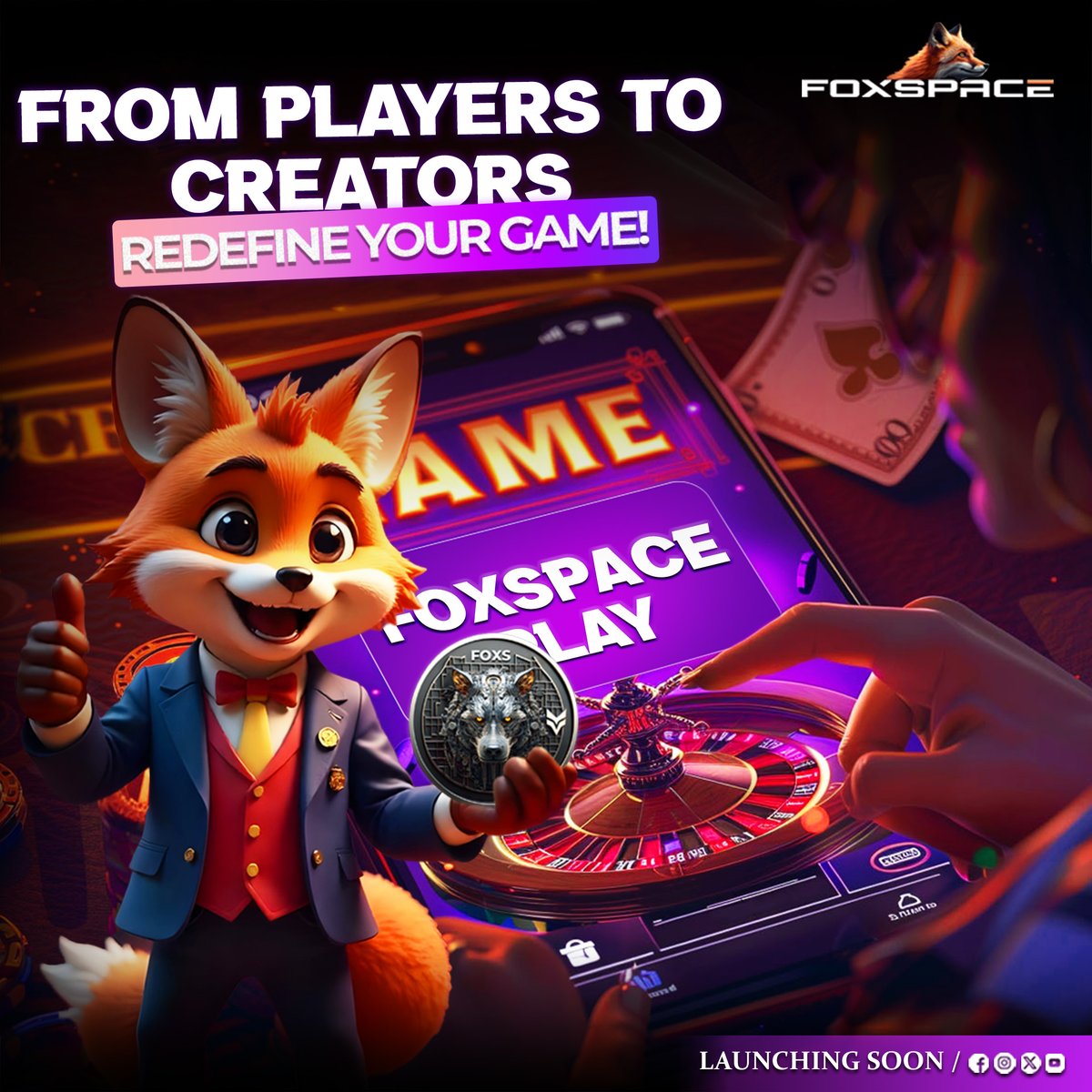 Foxspace__'s tweet image. 🚀 Step Into the Future of Gaming with FoxSpace! 🌌

🎮 Play, earn, and shape the future with cutting-edge #Web3 tech and decentralized gameplay.

💡 Be part of the gaming revolution today!

👉 Join now: t.me/foxspace_offic…

#FoxSpace #Web3Gaming #PlayAndEarn