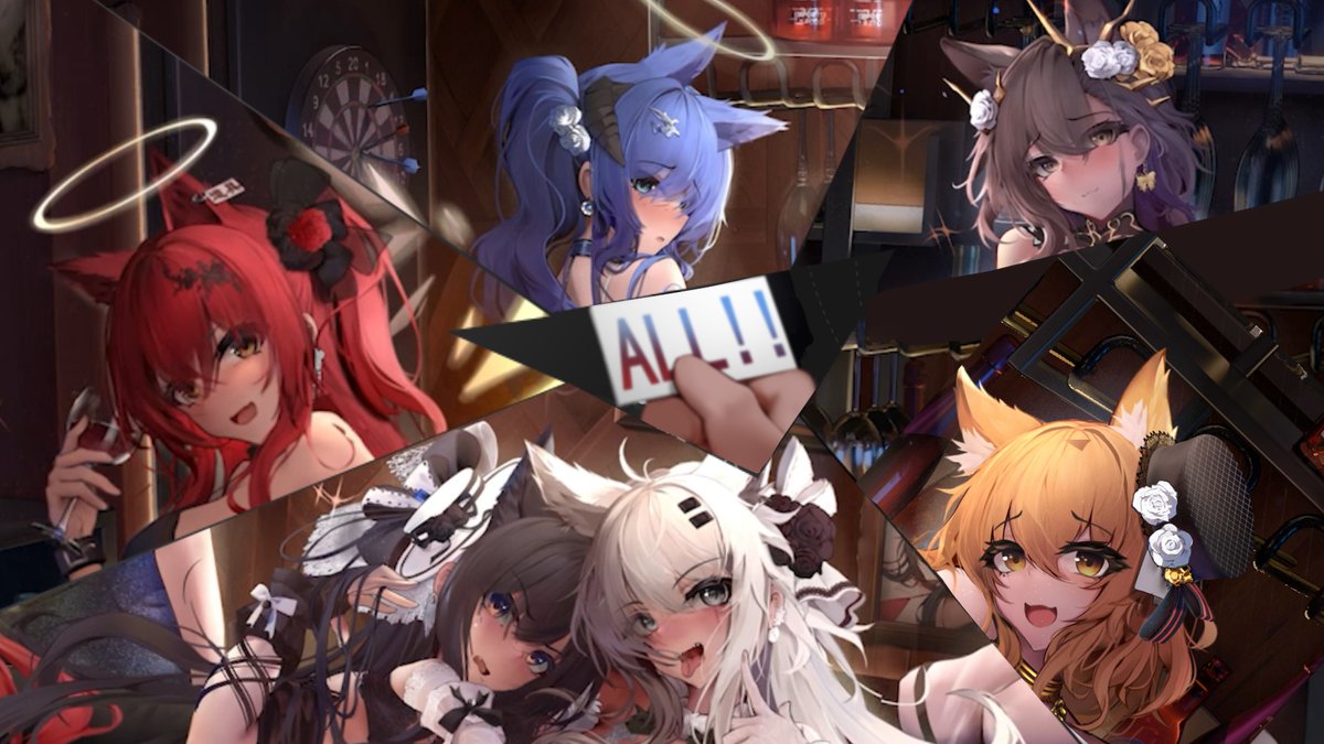 DormitoryD6640's tweet photo. Pack Wolf girl in the bar （Sorry, this is my first time on Twitter, so I don't know much about it  #Arknights #lappland #Mostima #Texas #Sora #Exusiai #Penance
Thank you for watching
I also contribute to this website
https://t.co/oahEKXolPX https://t.co/1TMC4QTA7S