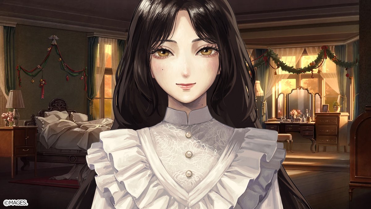 ⇢ 好評発売中 ⇠

クリスマスの雰囲気漂う、アリアの部屋🎄✨1966年の夏、壱子とアリアは、なぜこんな飾り付けをしたのでしょう。

♦️体験版/DL版
store-jp.nintendo.com/item/software/…

♦️Amazon
amzn.asia/d/da5Z7s5

#岩倉アリア