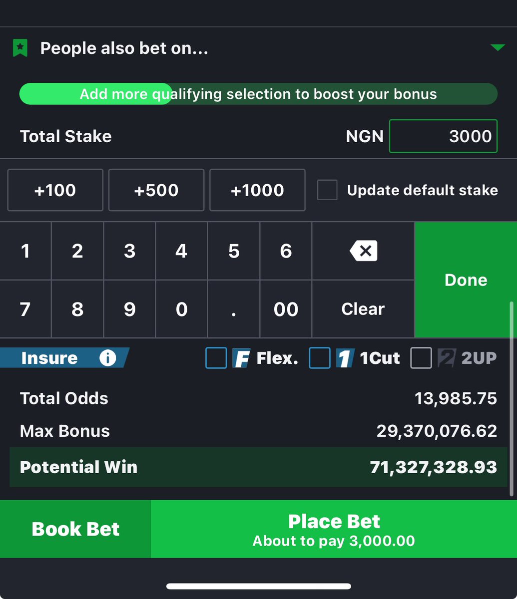 FOOD IS READY🏆🏆
ANOTHER SET OF MILLIONAIRES WILL FALL OUT🤑
AGUERO MOMENT INCOMING
ARE YOU READY ?