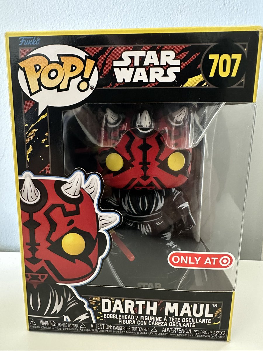 ⚠️ SORTEO DE NAVIDAD ‼️

Si quieres este exclusivo Funko Pop! de Darth Mauth de la serie Retro de Star Wars solo tienes que hacer dos cosas:

- Asegurarte que me sigues
- Hacer RT a este post

Y suerte!!!