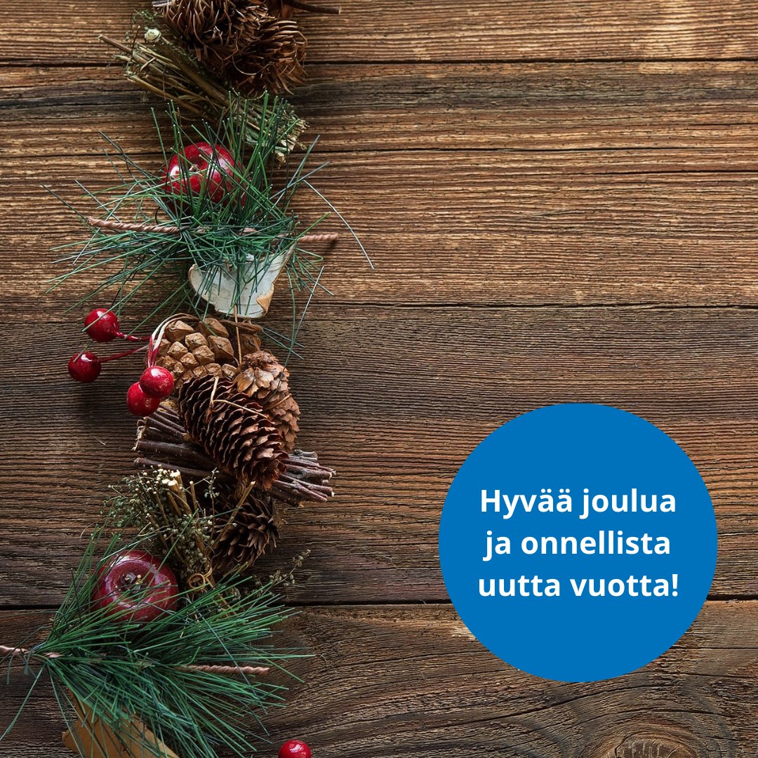 Hyvää joulua ja onnellista uutta vuotta kaikille! ❄️
God jul och gott nytt år till alla! ⛄
Merry Christmas and a Happy New Year to all! 🎁