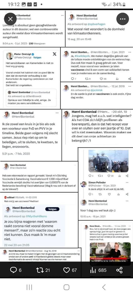 veerman1955's tweet photo. Lees alle tweets dan weet je waar H. Bontenbal CDA echt voor staat.
Valser dan valser secreet dan dit bestaat niet. https://t.co/L6BjxWBJge