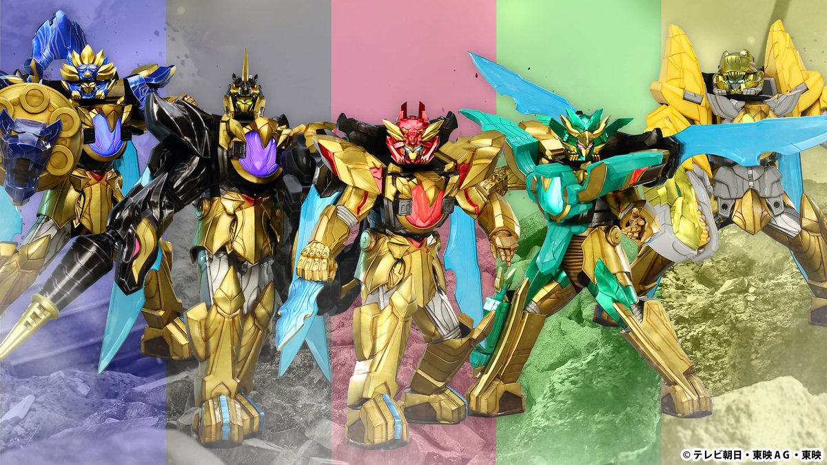 tokusatsu_ex's tweet photo. ＼祝！スーパー戦隊シリーズ50周年／

記念すべき2025年の最新作は
『 #ナンバーワン戦隊ゴジュウジャー 』✨✨

歴代レッドと
《ナンバーワン》を目指して大バトル！
最高最強の“ナンバーワン戦隊”が誕生!!

2025年2月16日（日）スタート！
【毎週日曜】 午前 9：30放送 https://t.co/jHs5u2SIo3