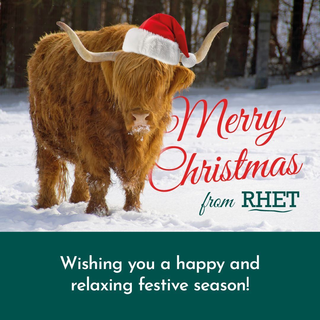 Merry Christmas and a happy new year from all of us at RHET! 🎅 🎉