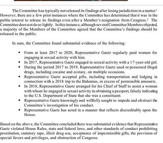 McPhersonHall's tweet photo. Has @BradFinstad commented on the House #Ethics Committee ( which includes #MN07 @RepFischbach) release of the #GaetzReport ?
Gaetz's possession of illegal drugs must be a concern for #MN01 @RepFinstad who earned @CADCA's Congressional Leadership Award for his anti-drug stance. https://t.co/K0Upy4JbGL