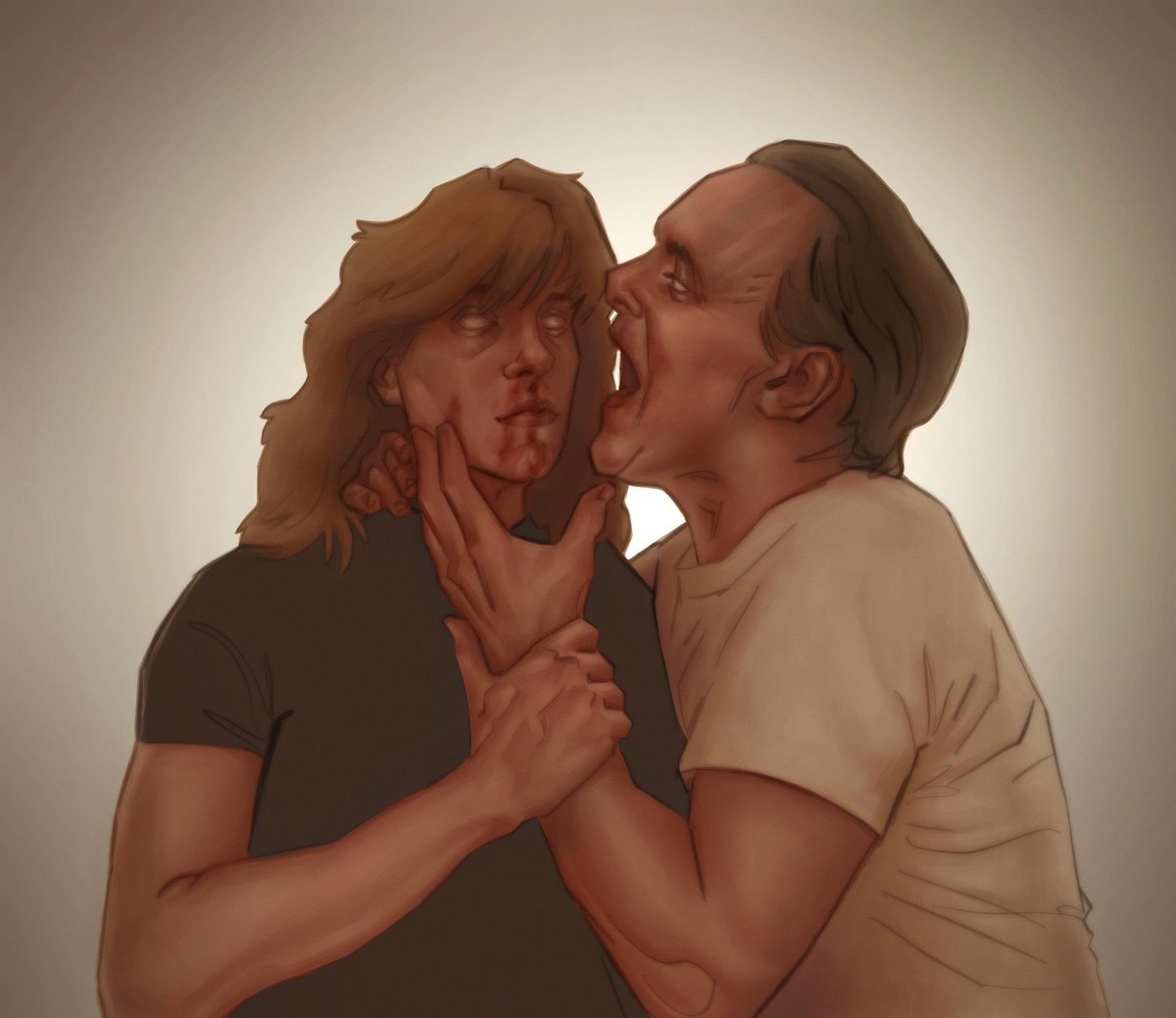 sawiienthusiast's tweet image. Me and my bf #hannibal #hanniballecter #selfship
