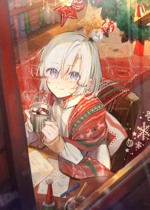 --こんな夜のために、頑張ってきた。創作イラストメリークリスマス! 