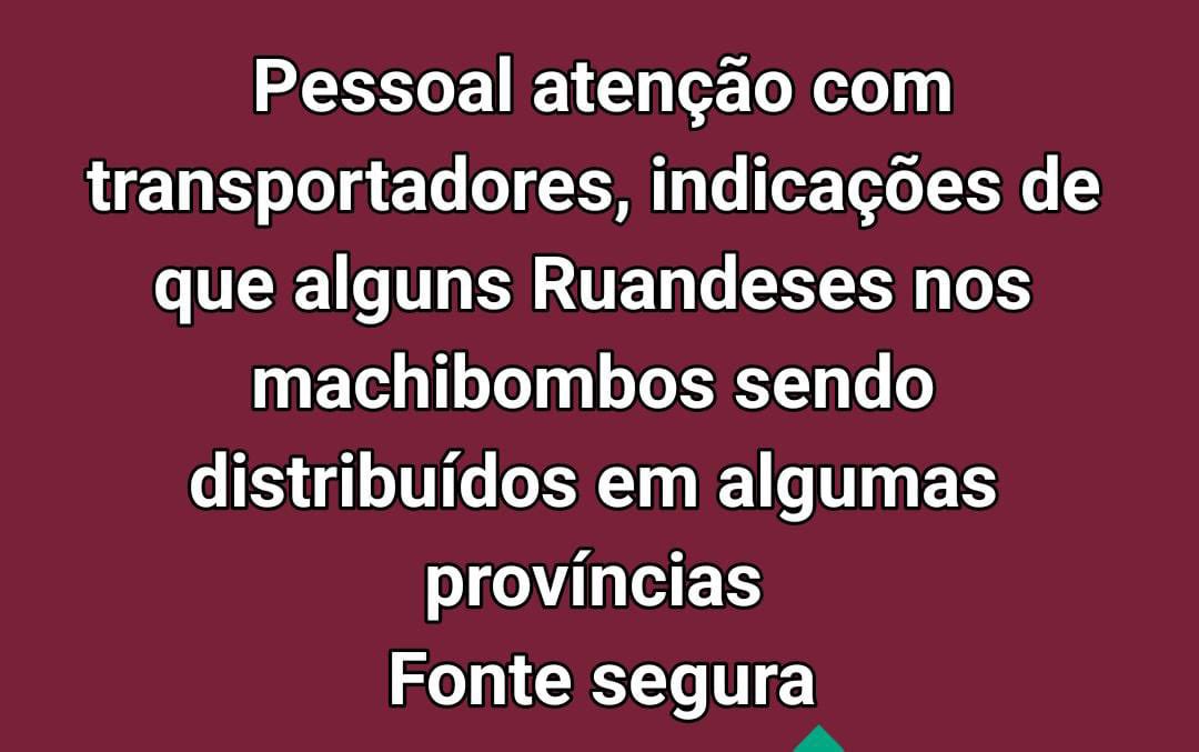 Não diga nada, apenas RETWEET✊🏾🇲🇿