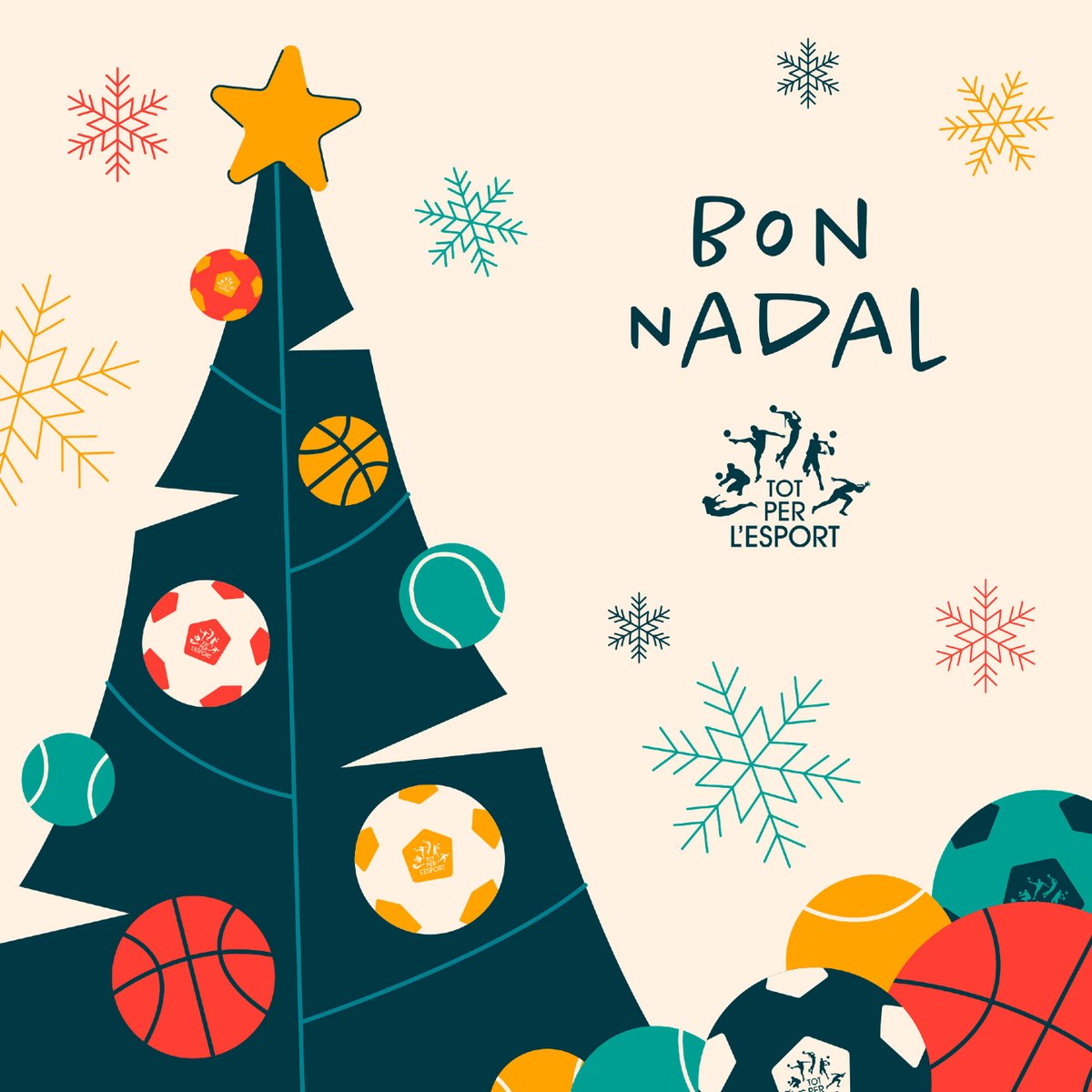 🎄 Bones Festes! ✨

Des de Tot per l'Esport us desitgem que aquestes festes estiguin plenes de màgia, alegria i moments inoblidables amb els teus

Brindem per un any nou ple de salut, amor i èxits 🎉