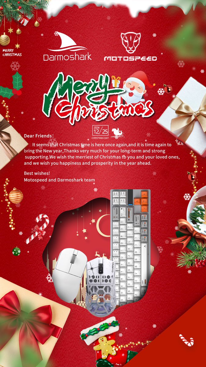 Dear customer，It seems that Christmas time is here once again, and it is time again to bring in the New Year. We wish the merriest of Christmas to you and your loved ones, and we wish you happiness and prosperity in the year ahead.