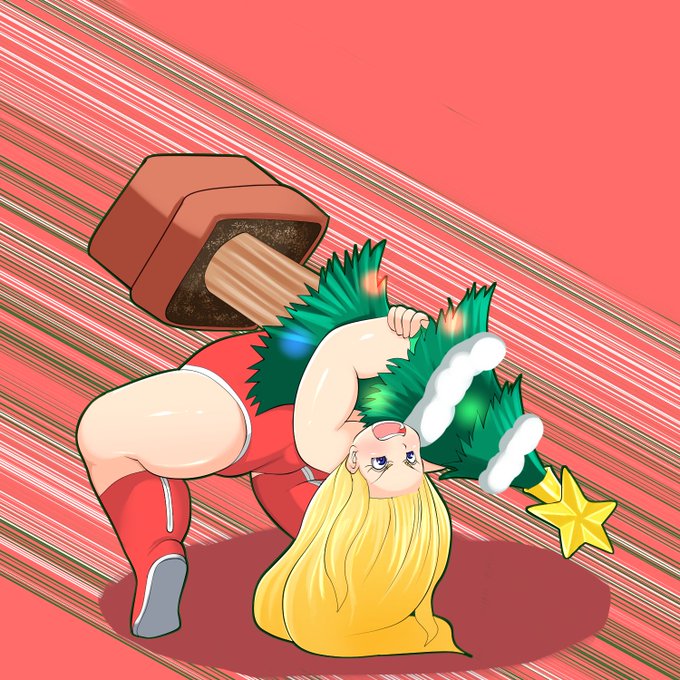 クリスマス絵を新しく描けなかった…… 