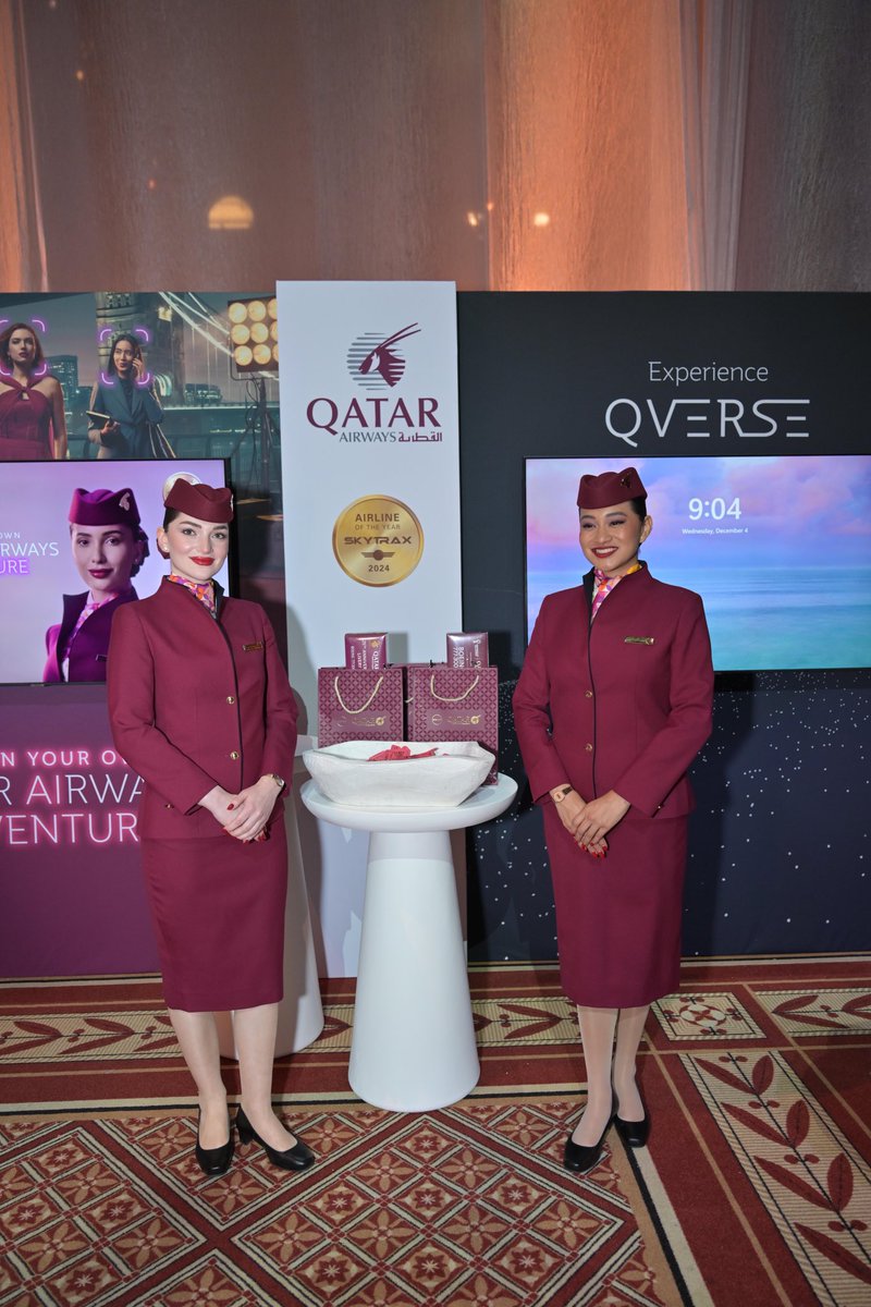Qatar Airways tweet media