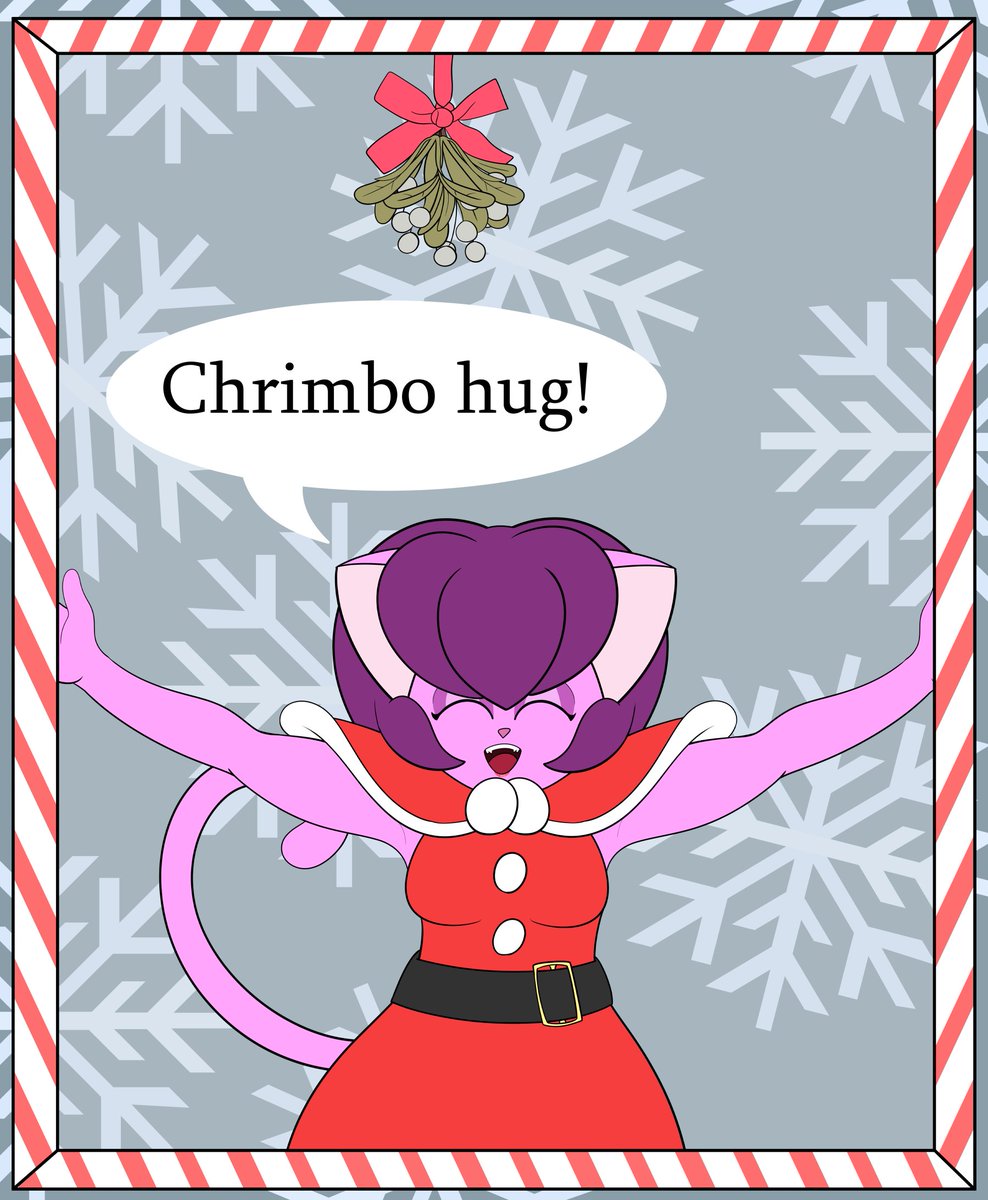 onipuck's tweet photo. And the last three of the mistletoe pics for this year, showing the last two of the Lao triplets, and Priscilla.
Merry Crimbo, and Happy Holidays https://t.co/kYcdTXPCh2