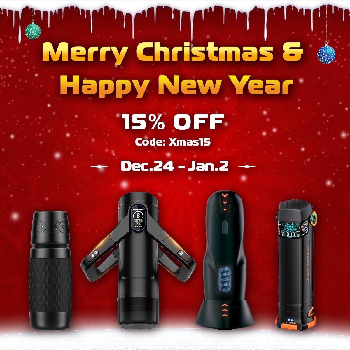 muratuzundal's tweet image. Merry Christmas and Happy New Year! Use code“Xmas15” to get 15% off. cyberskin.com