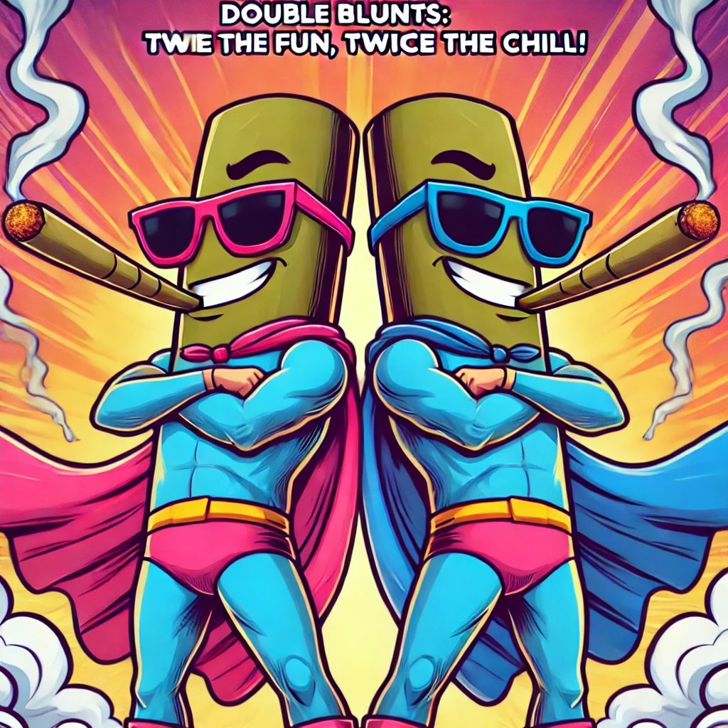 doubleblunts's tweet photo. 🚀 Double the Fun, Double the Chill! 🌿✨
🔥 Meet Double Blunts, the meme coin that’s too lit to quit!
💨 Ready to blaze new trails in crypto and vibes.
🎉 Join the revolution now – because why have one when you can have TWO?

#Crypto #DoubleBlunts #MemesThatMatter https://t.co/nT5k5sgGiU