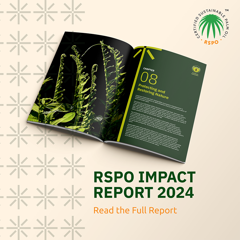 RSPOtweets's tweet photo. The #RSPO Impact Report 2024 is here! 

Aligned with the theme of #RT2024, “Partners for the Next 20: Innovating for Impact”, this year’s report dives into the strategic initiatives and frameworks that have driven our progress over the last two decades.

Dive into the full report, here: https://t.co/FQzy3ieelz
