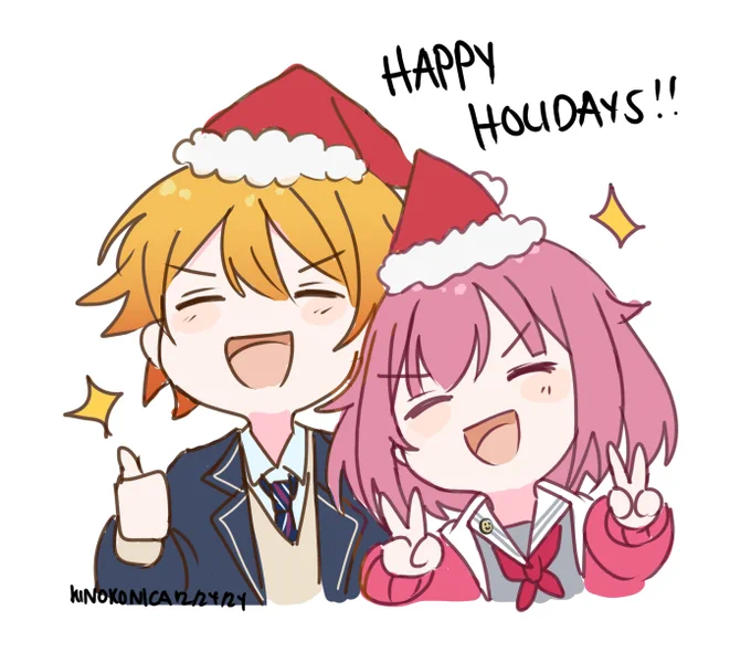 merry x-mas everyone! メリークリスマス!! #司えむ #emukasa 