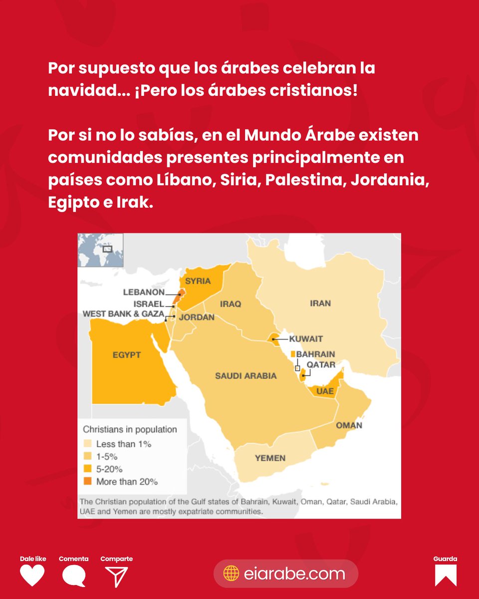 eiarabe's tweet photo. Los árabes sí celebran la #Navidad 🎄

Más https://t.co/TICyVUgG7f https://t.co/GEcgJlZJnW