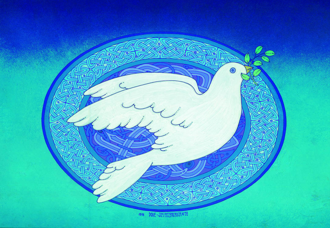 jimfitzpatrick's tweet image. Peace Dove by #JimFitzPatrick