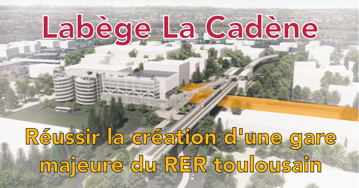 🚉 Gare de #RER de Labège La Cadène : nos alertes et propositions, suite à la concertation organisée par <a href="/ConnectGares/">SNCF Gares & Connexions</a>

#Toulouse #SERM #Sicoval #Occitanie #gare 
rallumonsletoile.fr/articles/16656…