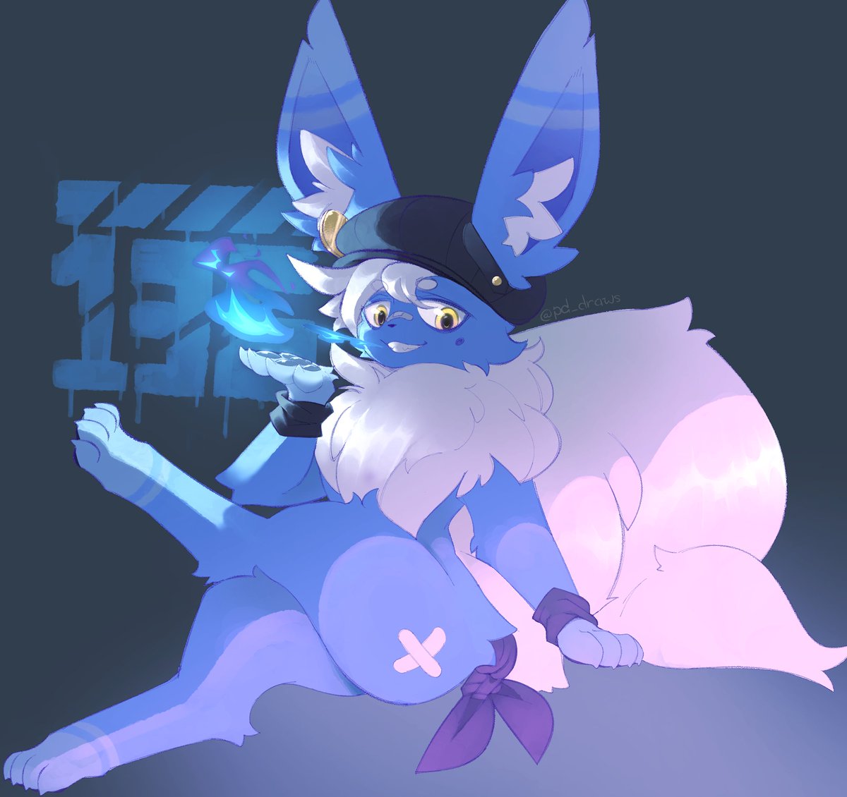 A fiery secret santa gift for <a href="/BlueWott/">Maiko 🩹</a>!

I hope you love it!!♥️