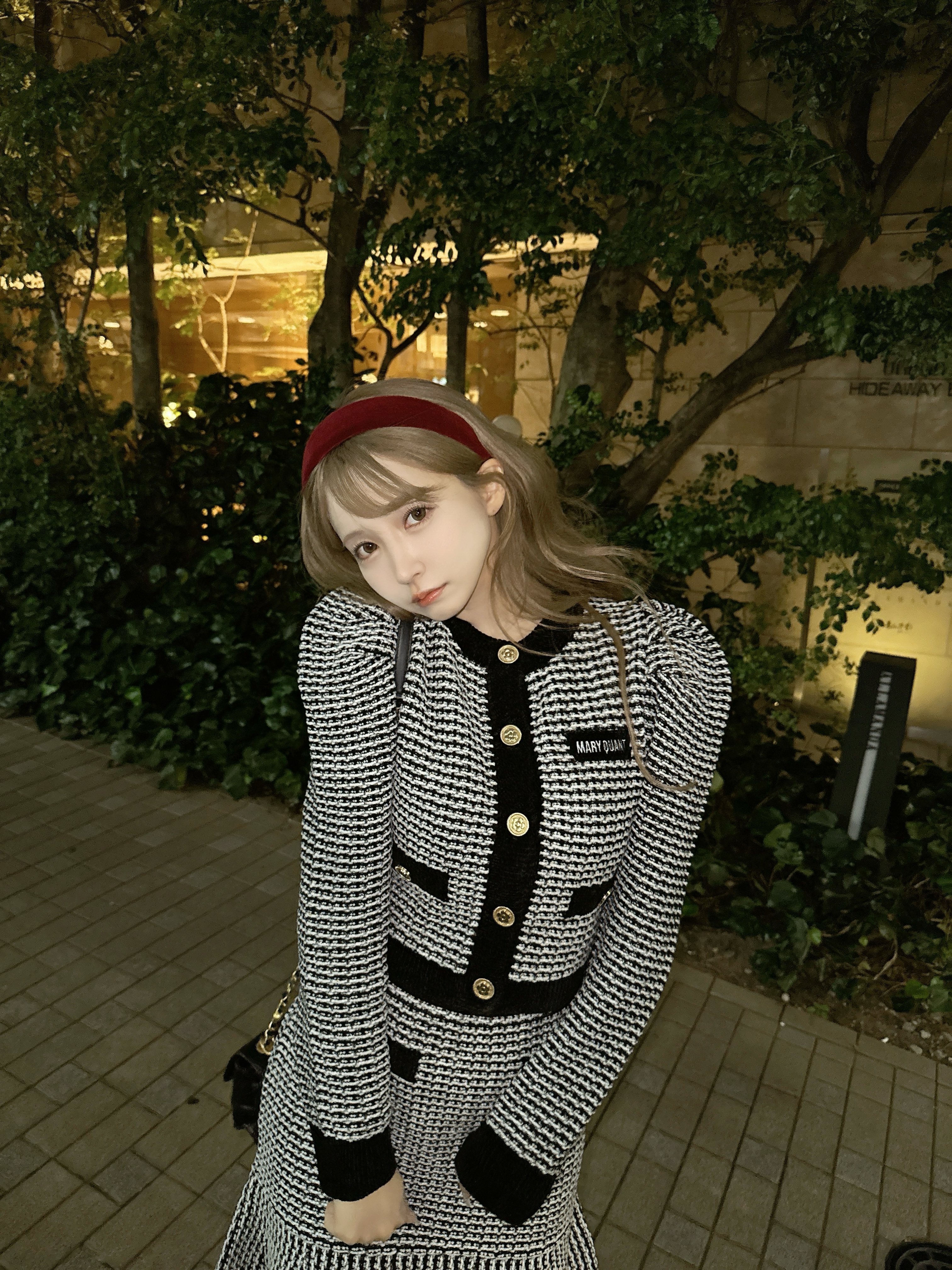 【ラテ】三上悠亜mistreass 新作オフショルダーニット　タグ付き新品 Her lip to - 三上悠亜♡MISTREASS♡SoftOrgandy RibbonKnitTop