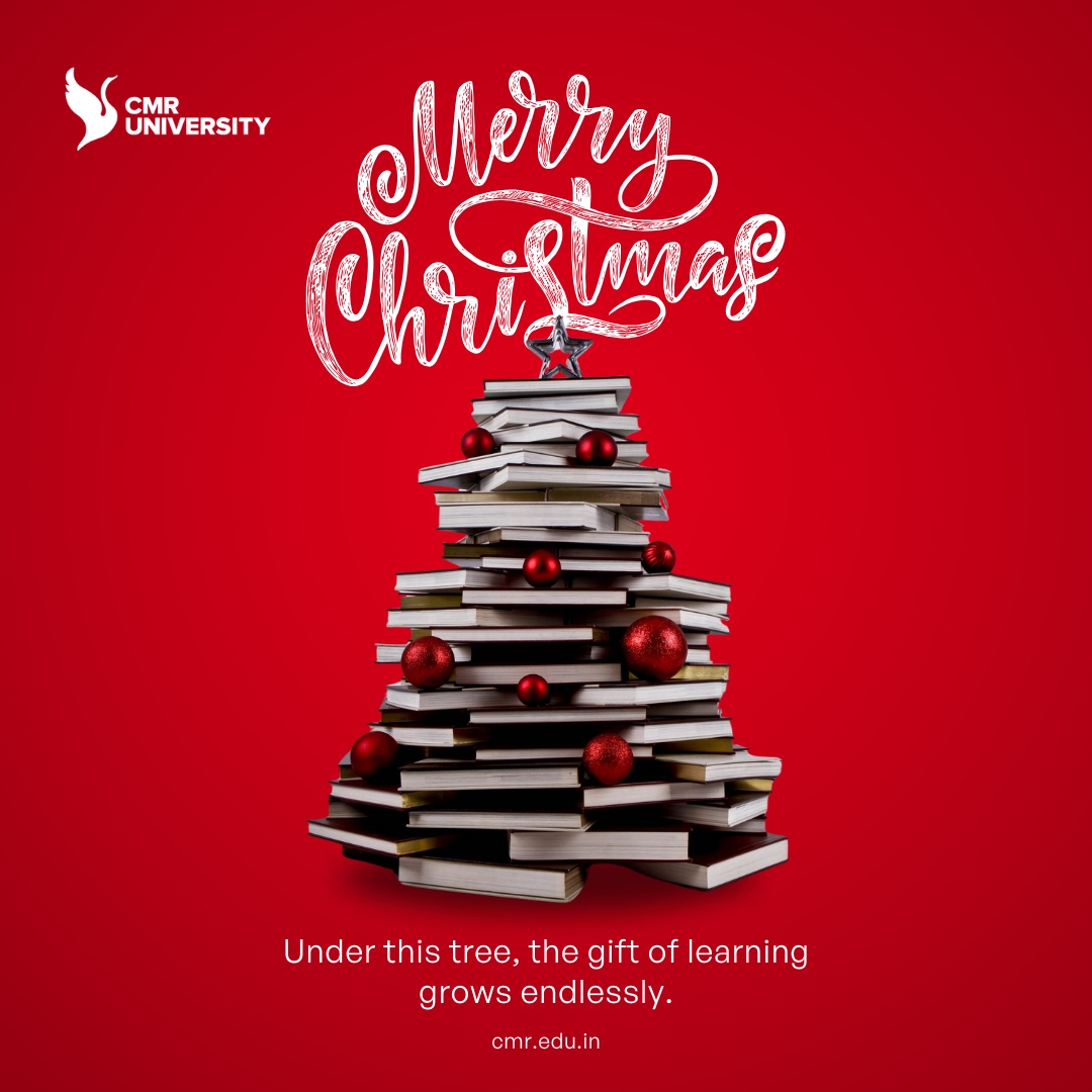 #Christmas is all about gifts and giving.

Visit our website: cmr.edu.in
For admissions: admissions.cmr.edu.in

#Christmas2024 #CMRUniversity #ChristmasEve  #EducationMatters #AdmissionsOpen #merrychristmas2024 #Christmas