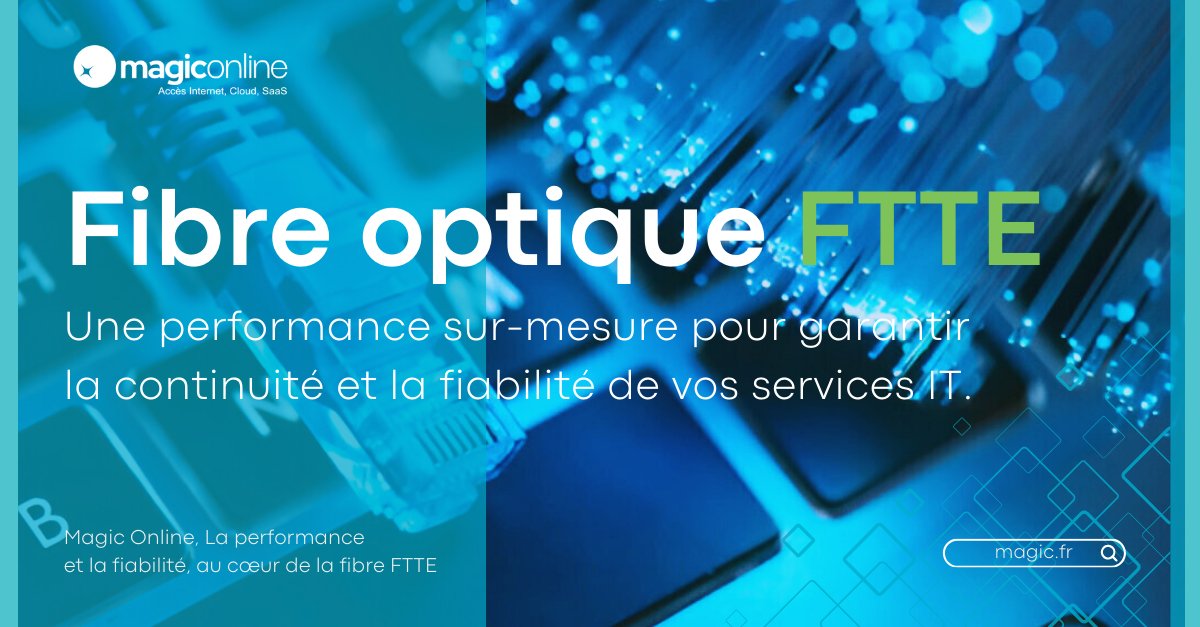 Fibre FTTE : La connectivité dédiée à votre entreprise 🌐 

Profitez d'une connexion fiable et performante avec la Fibre FTTE : débit garanti, disponibilité optimale, et support adapté à votre croissance. 🚀 

#FibreFTTE #ConnectivitéDédiée #ConnectivitéEntreprise