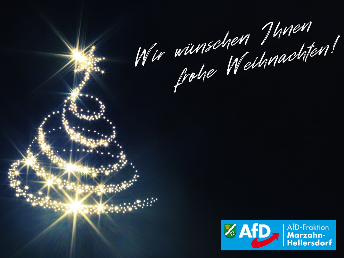 AfDFraktionMahe's tweet photo. 🎅🎄

#Weihnachten #bvvmahe #bvv #marzahn #marzahnhellersdorf #afdfraktionmahe #afdberlin https://t.co/qgKwPvmTNt