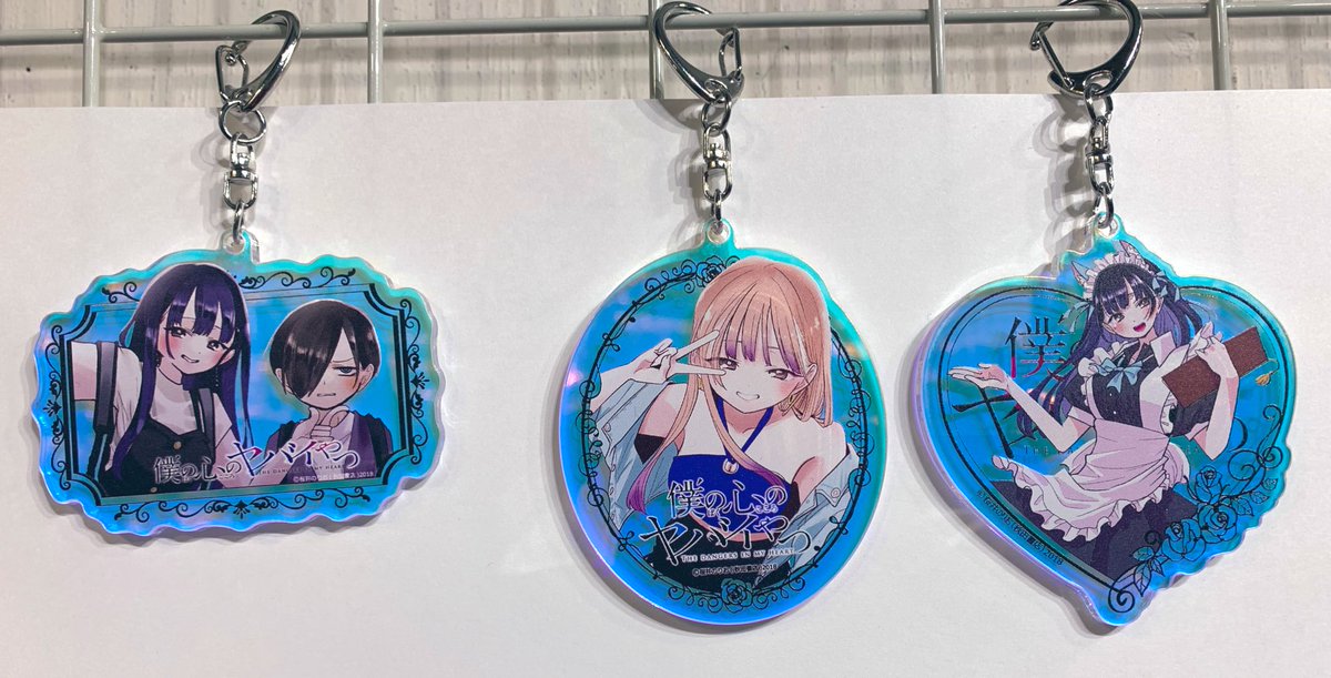 新作紹介】 #僕の心のヤバイやつ オーロラアクリルキーホルダー（全3種