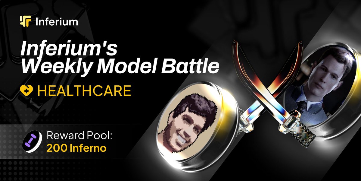 🔥 It’s time for this week’s #Inferium Weekly Model Battle! ⚔️

This week, we’re spotlighting image-to-text models revolutionizing healthcare! 🏥 Who will emerge as the ultimate model for pneumonia detection?

The Contenders:
🌟 Pneumonia Detection using Deep Learning
🌟