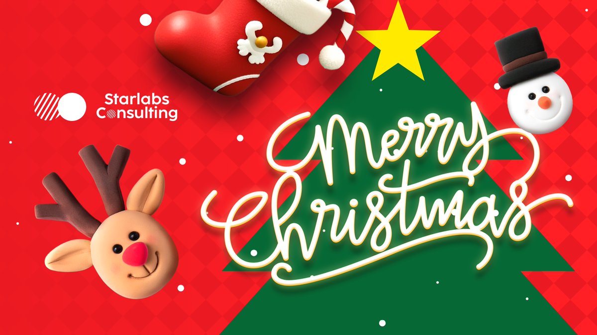 starlabs_glb's tweet photo. Wishing you a joyful holiday season from all of us at Starlabs! 🎄📷Thank you for your partnership in 2024. Cheers to a bright and successful new year! 
Happy Holidays!
#MerryChristmas #InnovationTogether https://t.co/flVvEjohTN