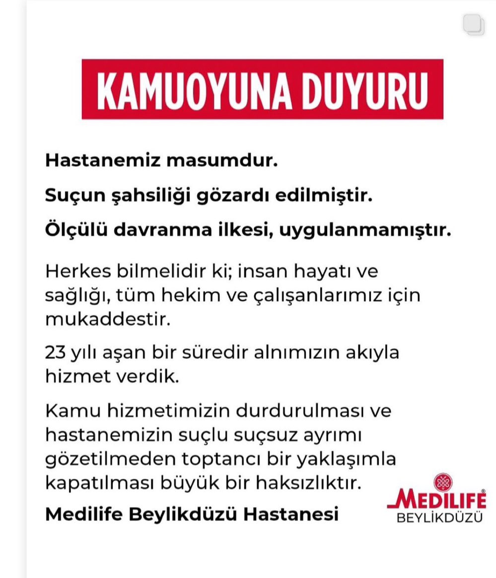 ciftlik_fecri's tweet photo. #BeylikdüzüMedilifeAdaletİstiyor https://t.co/yYIDjnDSfM