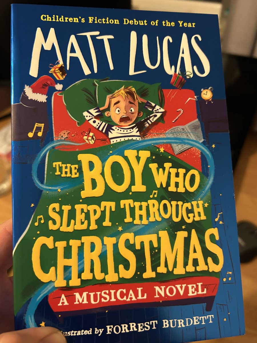 iantkennedy's tweet photo. @RealMattLucas Feeling bad after saying the kids were David Walliams fans, we’ll have Matt Lucas fans in the house in the morning 🫶 https://t.co/rZr28ifzsM