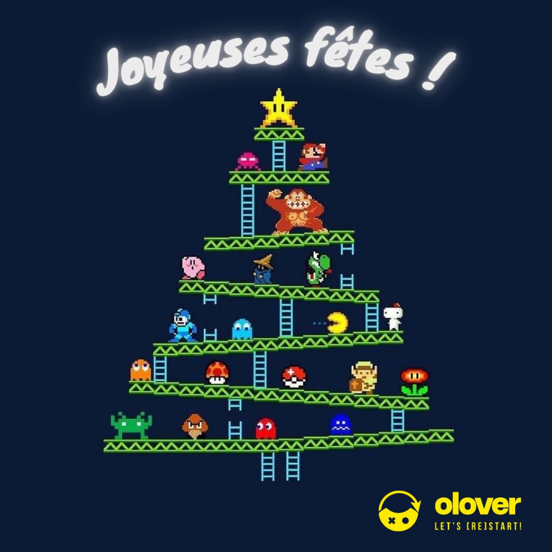 Toute l’équipe vous souhaite de joyeuses fêtes pleines de magie, de partage et évidemment de gaming responsable !🎄🕹️♻️