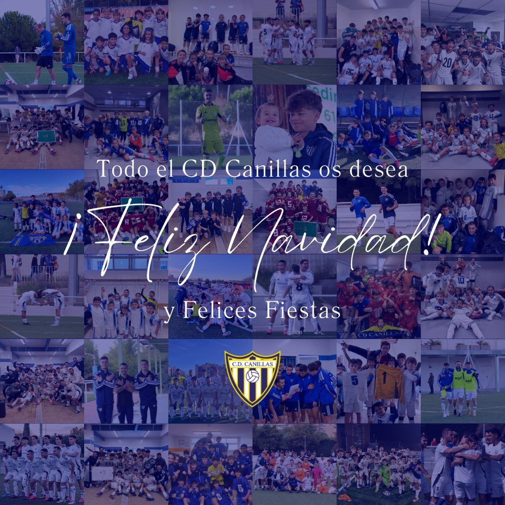 🎁✨En estas fechas tan especiales queremos desearos a todos nuestros jugadores, entrenadores, familias y aficionados una Navidad llena de alegría y unión

💙🤍Gracias por formar parte de esta gran familia, por vuestro esfuerzo, apoyo y pasión dentro y fuera del campo