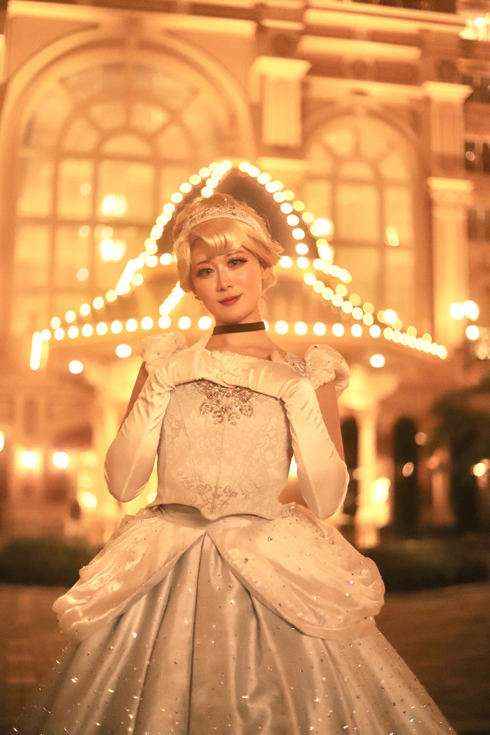 オーロラ ティアラ&ネックレス♡Dハロ仮装 コレクションに！