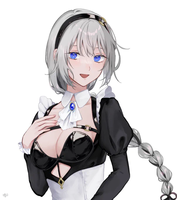 commission 菖蒲さん【 #Selene_L_Stella 】の新衣装と立ち絵制作させていただきました!