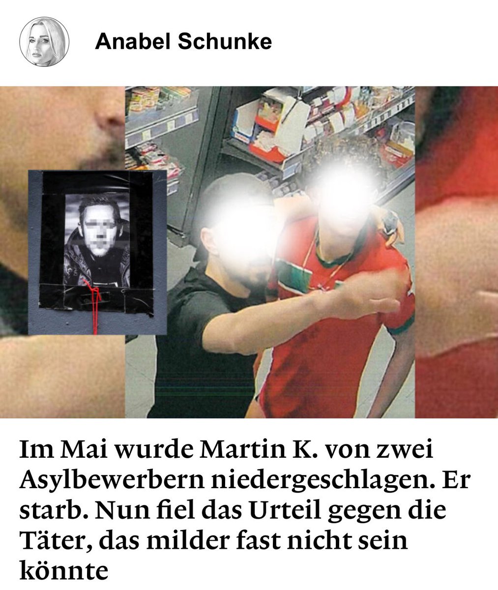 Was durch #Magdeburg fast unterging: Im Falle des 30-jährigen Martins, der Anfang Mai von zwei Asylbewerbern angegriffen wurde und verstarb, fiel nun ein Urteil. 

Ein Jahr und 10 Monate Haft erhielt der 19-Jährige Ahmed A. aus Tunesien. Der 17-Jährige Ossama D. Marokko bekam