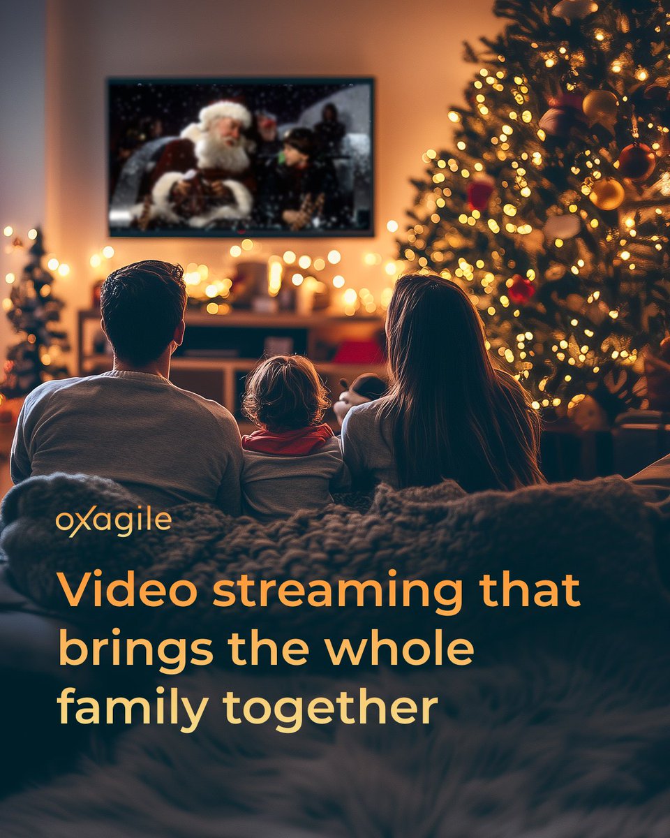 Oxagile's tweet image. 🎄✨ Christmas is the perfect time for family movie nights! At Oxagile, we create seamless video streaming experiences that bring everyone together.
Learn more: oxagile.com/competence/cus…
#christmas #videostreaming #oxagile