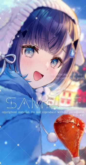 ぶいすぽっ!所属 紡木こかげさまのメンバーシップ限定壁紙イラストを担当させていただきました!どうぞよろしくお願いします 