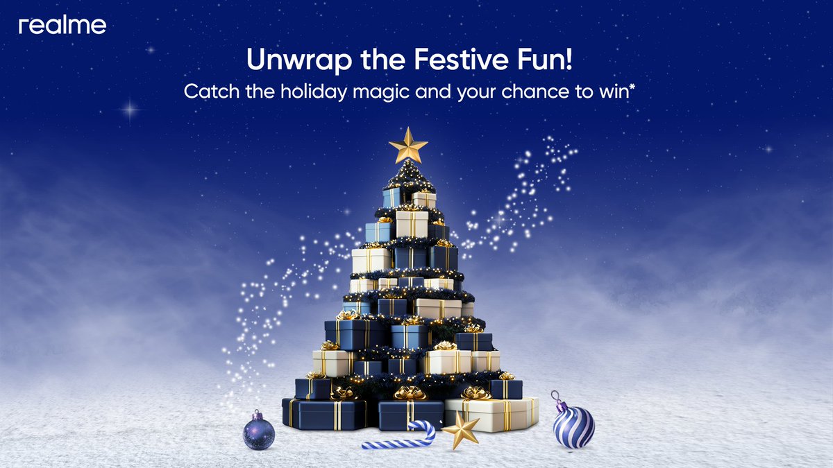 realmeIndia's tweet photo. Celebrate the festive spirit with #realmeIndia and get a chance to win the #realmeGT7Pro !

Here’s the twist:
We need 500 comments to kick off our wish campaign! 🎄 Spread the joy—tag your friends and comment with #realgift to join the fun.

#Christmas https://t.co/RkVcCXSKmW