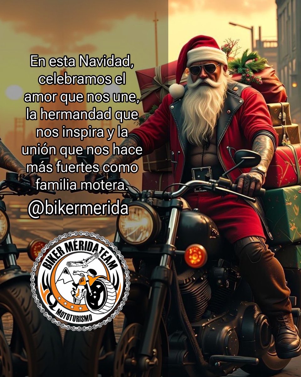 En esta Navidad, celebramos el amor que nos une, la hermandad que nos inspira y la unión que nos hace más fuertes como familia motera. 🎄✨

Team Biker Merida

#feliznavidad