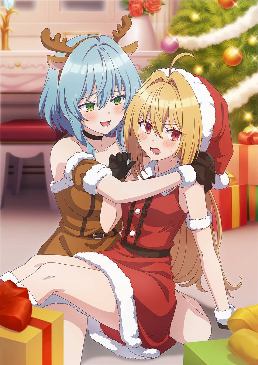 the vexations of a shut-in vampire princess christmas visual