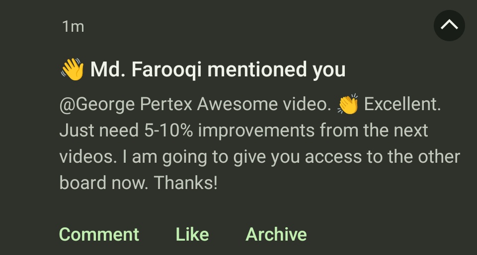 George | Video Editor. tweet media