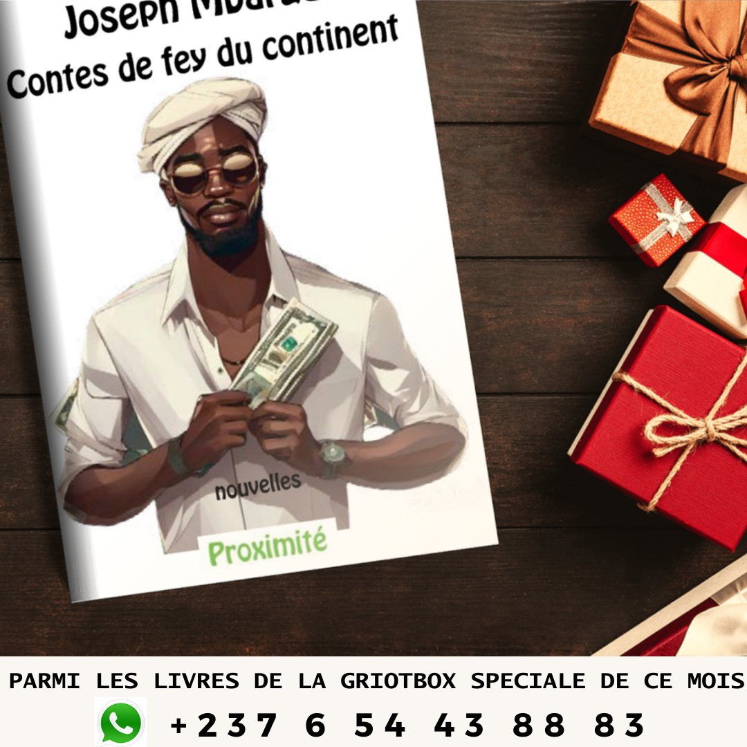 En rappel, mon ouvrage ‘Contes de fey du continent’ est inclus dans la GriotBox spéciale de ce mois de #décembre. 🎁
 
 C’est le moment d’en profiter sur Griotbookshop
 
  ✨🎄JOYEUSES FÊTES EN LECTURE ! 📕

#lecture #fetedefindannee #cadeau #litterature
