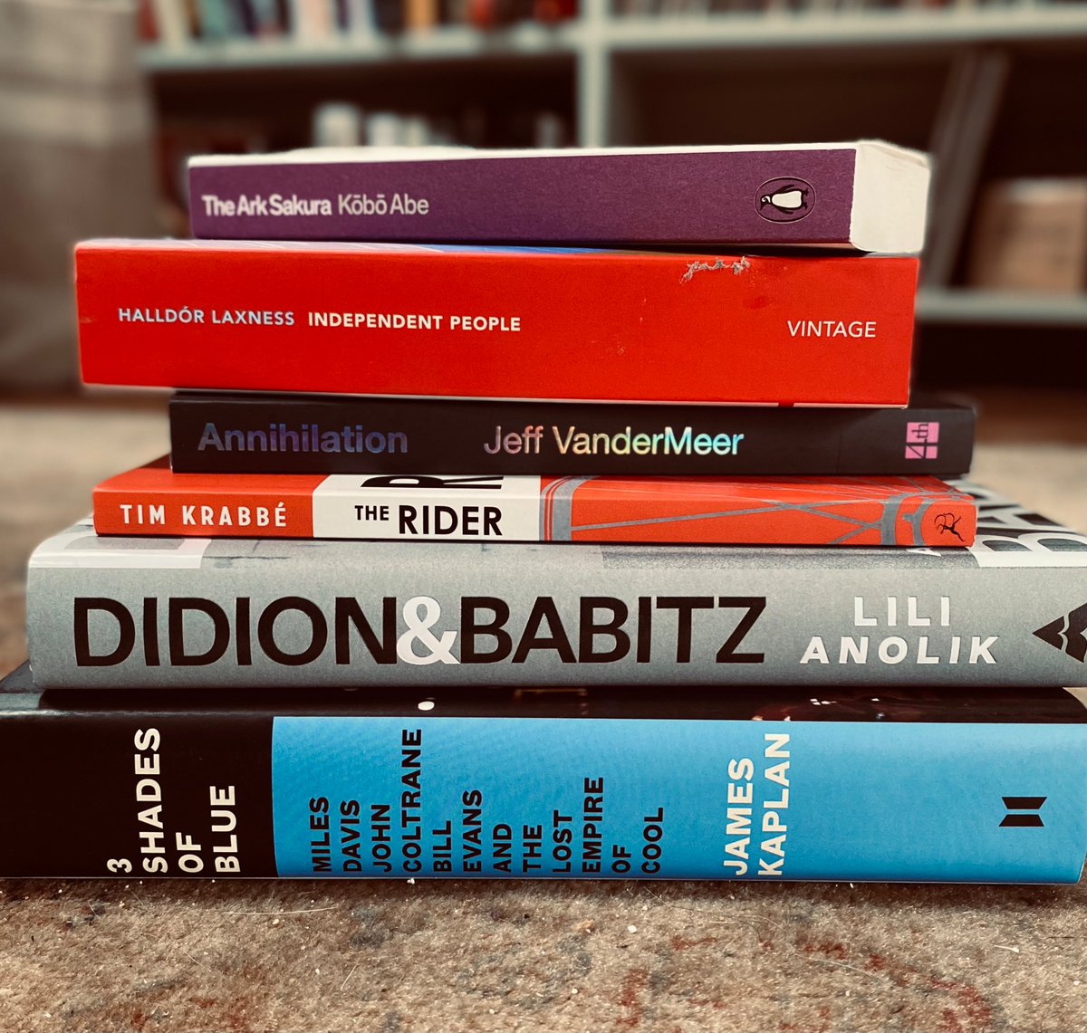 Christmas book token haul…