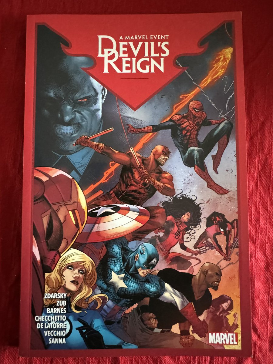 mattsmoviesand1's tweet image. DEVIL'S REIGN started off with a good, if not very original, premise and some bad ass superhero moments from Luke Cage and The Thing. However, it doesn't really go anywhere and fizzles out at the end. Disappointing. #DevilsReign #Marvel #comics #Daredevil #LukeCage #TheThing